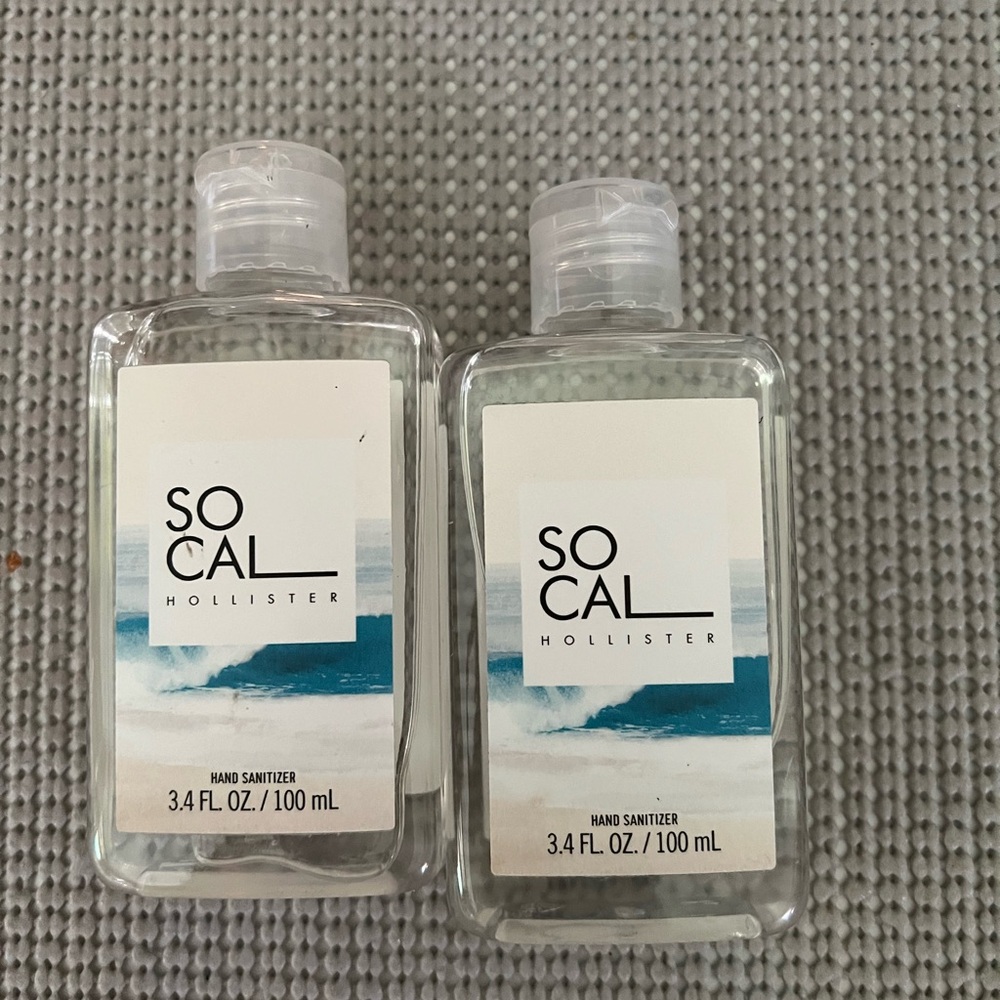 Hand sanitizer from Hollister